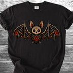 Murciélago Sugar Skull TShirt
