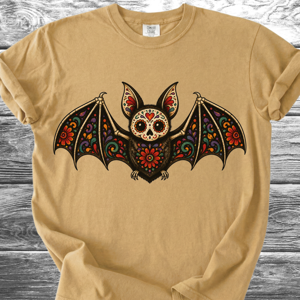 Murciélago Sugar Skull TShirt