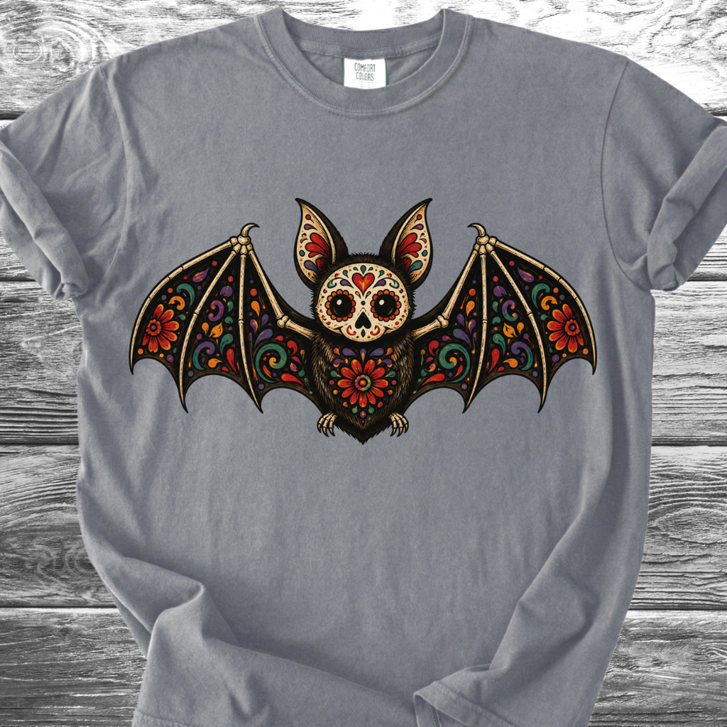 Murciélago Sugar Skull TShirt