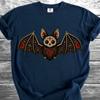 Murciélago Sugar Skull TShirt