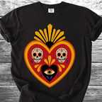 Neo-Traditional Sacred Heart TShirt