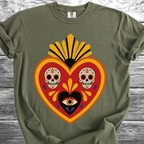 Neo-Traditional Sacred Heart TShirt