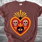 Neo-Traditional Sacred Heart TShirt