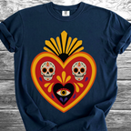 Neo-Traditional Sacred Heart TShirt