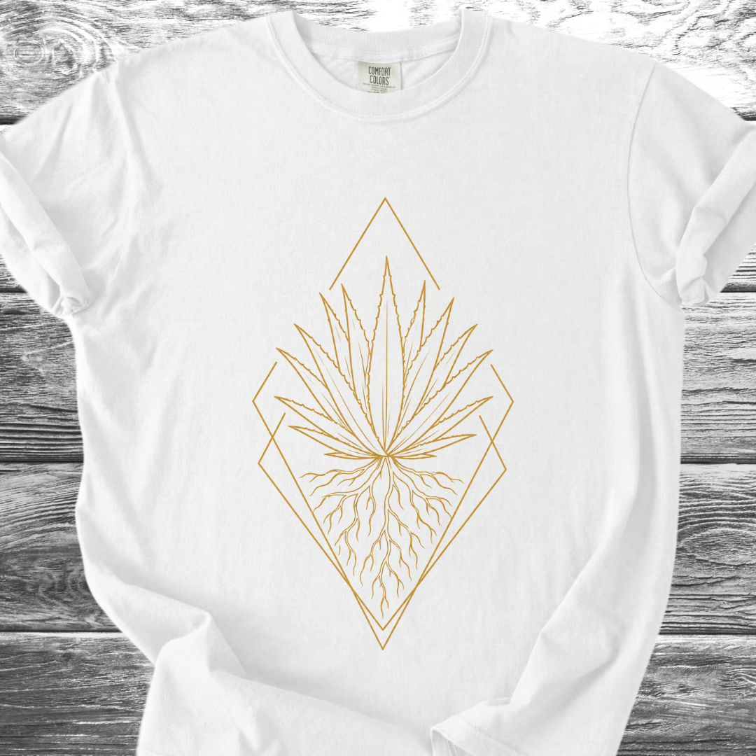 Gold Agave Roots TShirt
