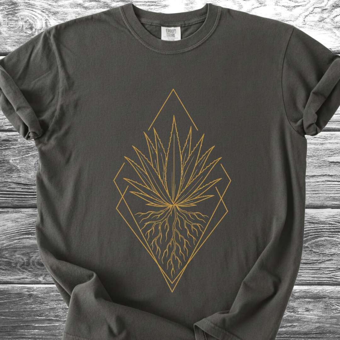 Gold Agave Roots TShirt