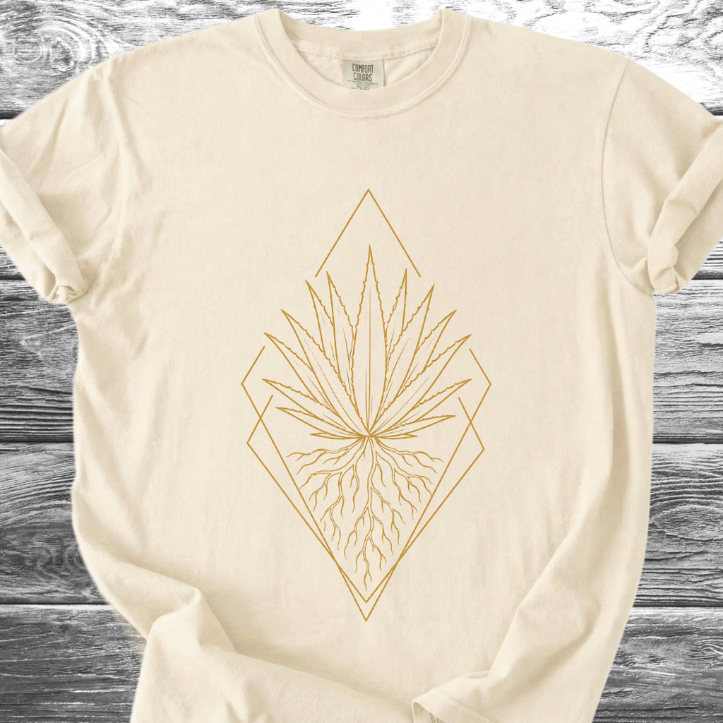 Gold Agave Roots TShirt
