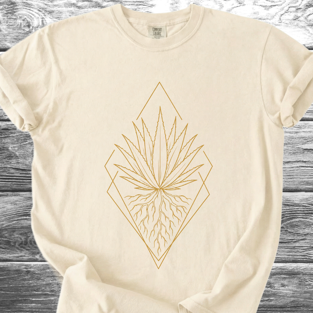 Gold Agave Roots TShirt