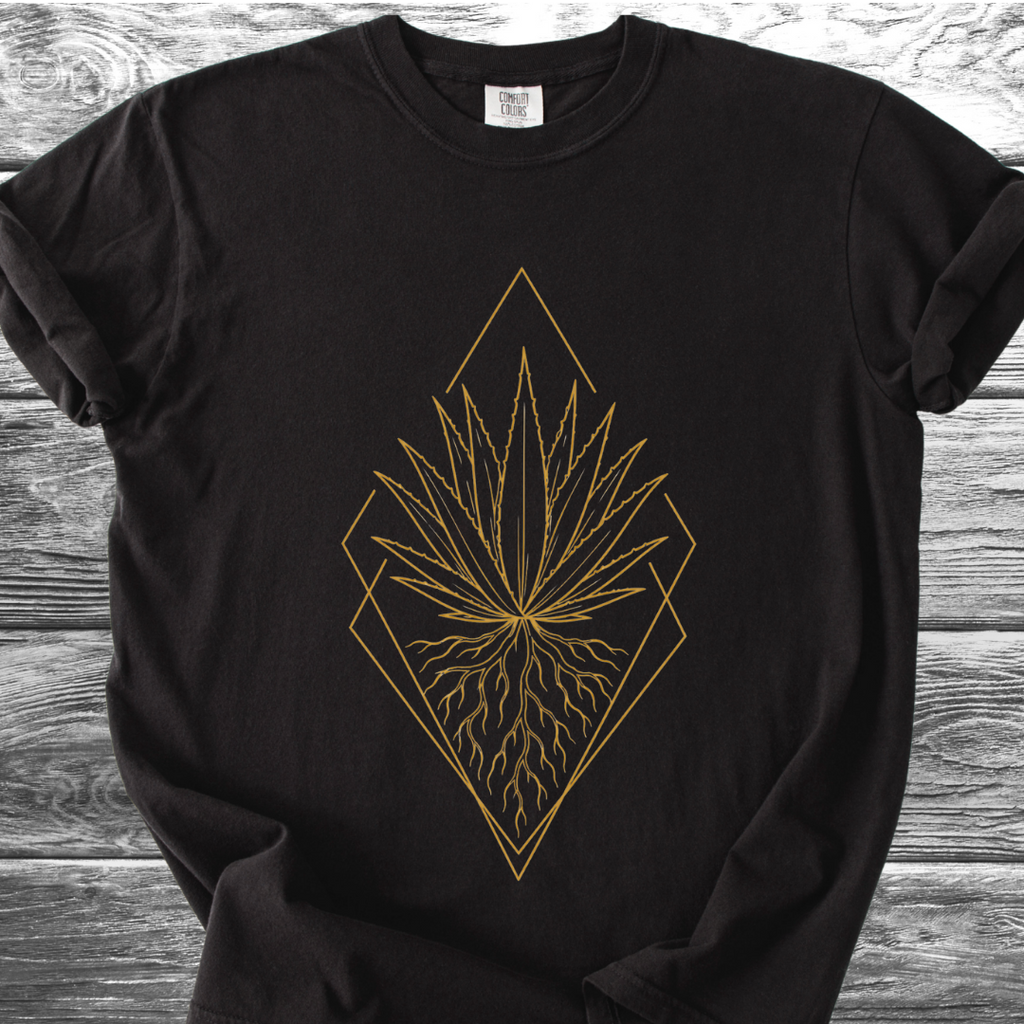 Gold Agave Roots TShirt