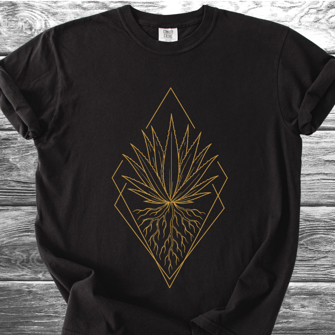 Gold Agave Roots TShirt