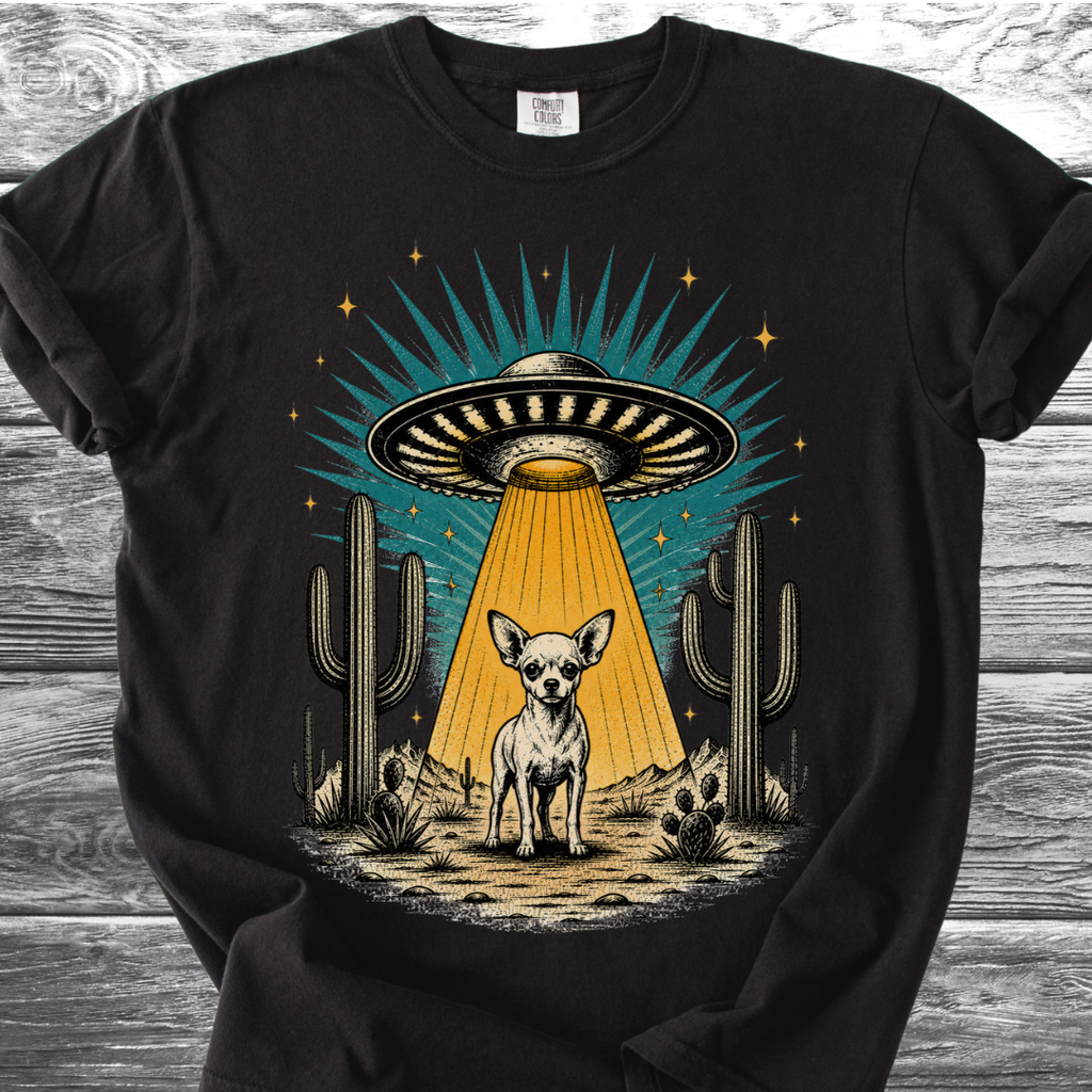 Chihuahua Abduction TShirt