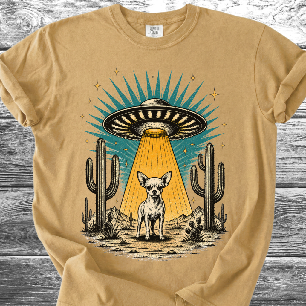 Chihuahua Abduction TShirt