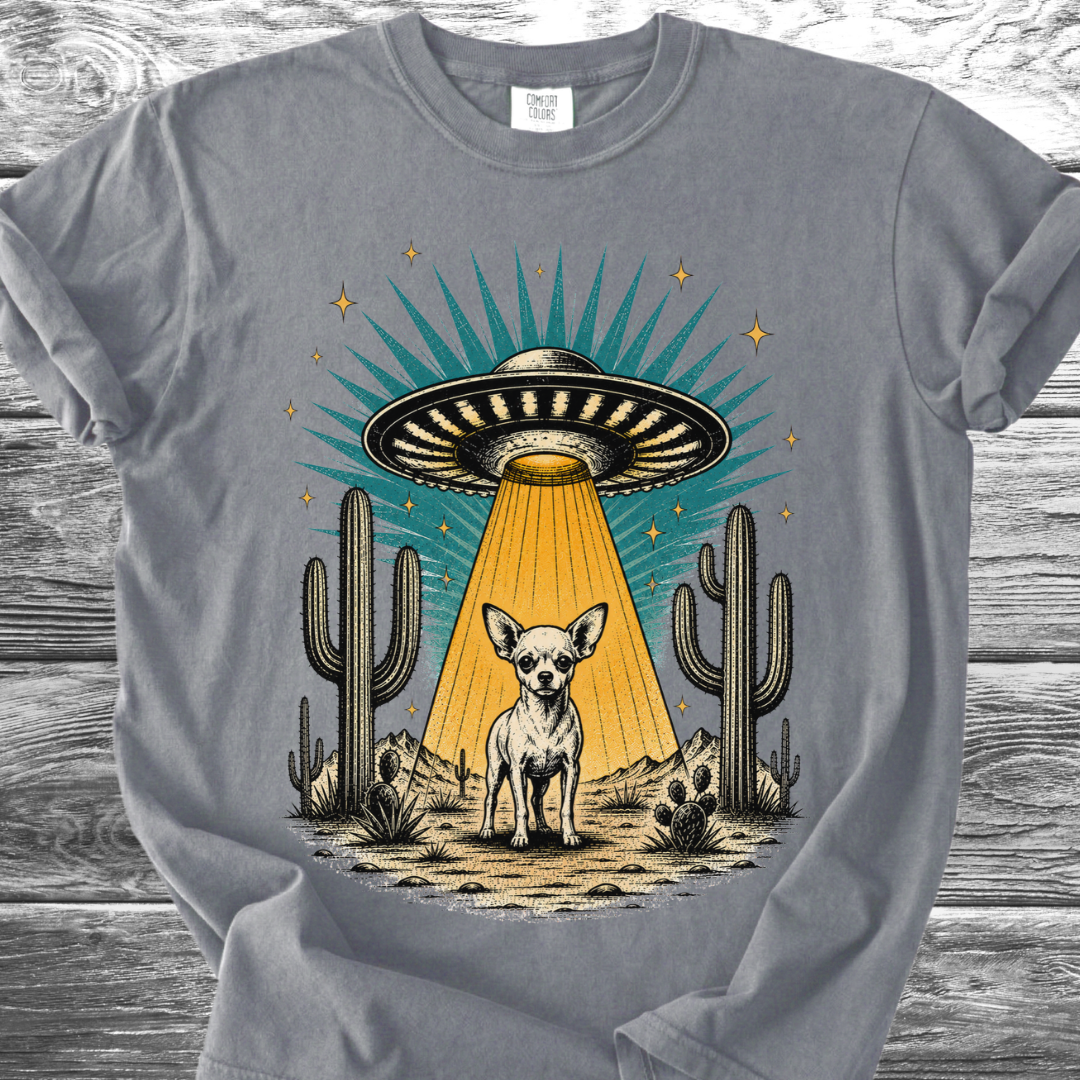 Chihuahua Abduction TShirt