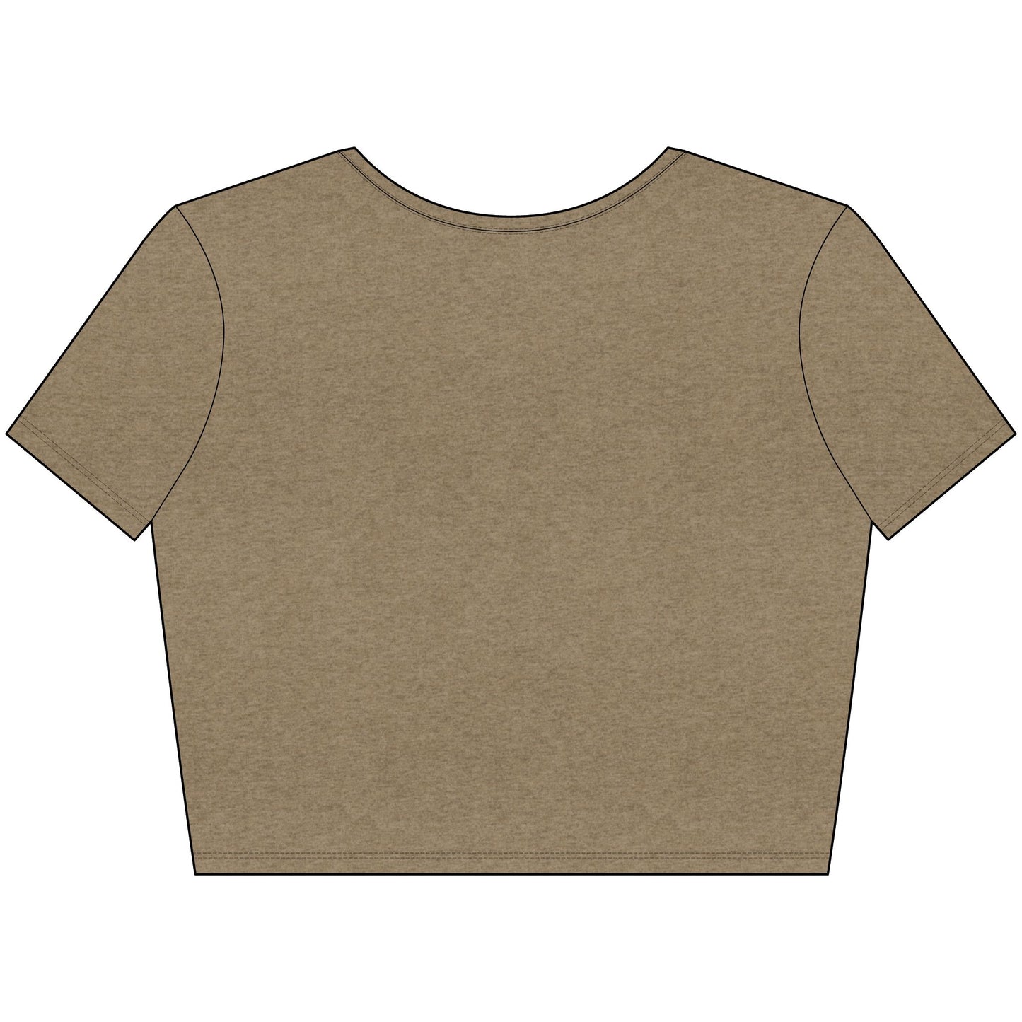 Women’s Poly-Cotton Crop Tee