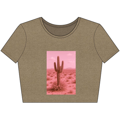 Women’s Poly-Cotton Crop Tee