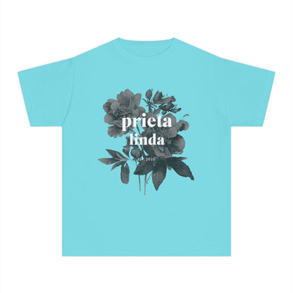 Prieta Linda Black & Grey Flowers